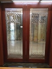 1" Thick Door Leaded Glass Made In China With IGCC For Door Factory