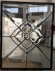 25.4mm Thickness 20x20 Inch Brass Caming Stained Decorative Leaded Glass For Windows Handmade Soldering