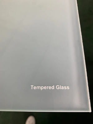 6.78MM Kapılar için Beyaz Film Tempered Laminated Cam