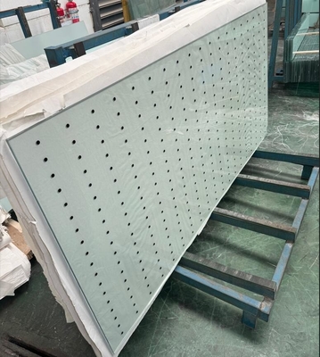 6.78MM Özel Ekran Baskılı Kapılar için Açık Laminat Güvenlik Camı